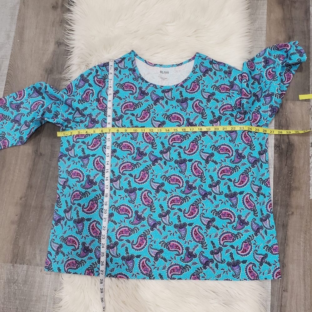 Blair cotton paisley bundle of 2 tops new - Picture 10 of 13